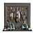 Africa Art Decoration Set 3D model small image 6