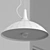 Vintage Charm: 1965 Pendant Light 3D model small image 5