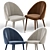 Modern Bruni Chair: Stylish and Comfortable 3D model small image 2