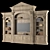 Habersham TV Cabinet: Sleek Storage Solution 3D model small image 2