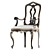 Elegant Roberto Giovannini Chairs 3D model small image 3