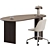 Modern Office Set by Menu 3D model small image 2