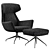 Stylish Furman Armchair: Customizable Color 3D model small image 2