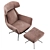 Stylish Furman Armchair: Customizable Color 3D model small image 5