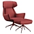 Stylish Furman Armchair: Customizable Color 3D model small image 7