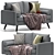 Modern Elegance: Mcelhaney Round Sofa 3D model small image 1