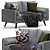Modern Elegance: Mcelhaney Round Sofa 3D model small image 2