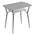 Canopus Compact Dining Table 3D model small image 2
