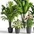 Indoor Oasis: 38 Unique Plant Set 3D model small image 4