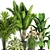 Indoor Oasis: 38 Unique Plant Set 3D model small image 5