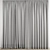 Polygonal Curtain Model - High Quality 3D model small image 4