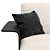 Contemporary Sistema Sofa: Sleek Design 3D model small image 4