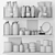 Luxury Bathroom Décor Set 3D model small image 6