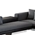 Minimalista Connery Sofa Set 3D model small image 3