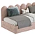 Stylish Multifunctional Sofa Bed 3D model small image 6