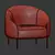 Elegant and Comfy Yoisho Armchair 3D model small image 5