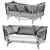 London Lounger: Stylish and Comfortable 3D model small image 6
