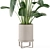 Greenery Galore: Ferm Living Bau Pot Large - Set 173 3D model small image 4