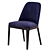 Modern Margot Wood Chair: Stylish and Sturdy 3D model small image 2