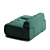 Elegant Comfort: Roche Bobois Blogger 3 3D model small image 7