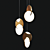 Modern Pendant Light 16: Stylish Illumination Solution 3D model small image 1