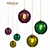 17-Light Pendant: Stylish Illumination 3D model small image 1