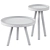 Glenda La Forma Side Table - Elegant and Space-Saving 3D model small image 2