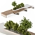 Urban Garden Bench: Set of 20 3D model small image 1