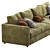 Stylish Ikea Vimle Sofa Set 3D model small image 7