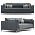 Mood Camelgroup Sofa 3D model small image 1