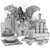 Kitchen Decor Set 21 - Stylish & Functional 3D model small image 7