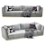 Title: ULIVI Dorian Luxe Sofa 3D model small image 2