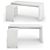 IKEA Set of 2 Desks: MALM, MICKE, VEBJÖRN 3D model small image 4