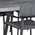 Elegant Klee Dining Set 3D model small image 6