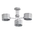 Rivoli Mod Ceiling Chandelier 3D model small image 2