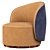 Luxurious Fendi Casa Anabelle Armchair 3D model small image 2