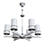 Stylish Chandelier for Designer Bedrooms 3D model small image 2