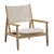 Summit Lounge Chair: Modern, Stylish Design 3D model small image 1