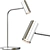 Modern Nickel-plated Desk Lamp 3D model small image 1