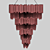 Regal Empire Chandelier 3D model small image 3