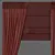 Revamped Curtain Design | Curtain 897 3D model small image 3
