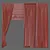 Revamped Curtain Design | Curtain 897 3D model small image 5