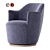 Aurora Chair: Stylish Seating in Various Colors 3D model small image 1
