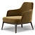 Contemporary Jane Large Armchair 3D model small image 4