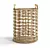 Handcrafted Storage Baskets by Greenvibe 3D model small image 3