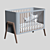Troll Torsten Cot: Stylish Baby Bed 3D model small image 3