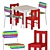 KRITTER Kids Table & Chairs Set 3D model small image 1