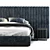 Bolzan Letti Clay Maison XL: Stylish Upholstered Bed 3D model small image 3