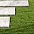 Deluxe Decorative Grass Mat: Realistic 3D Design 3D model small image 3