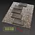 Deluxe Decorative Grass Mat: Realistic 3D Design 3D model small image 6